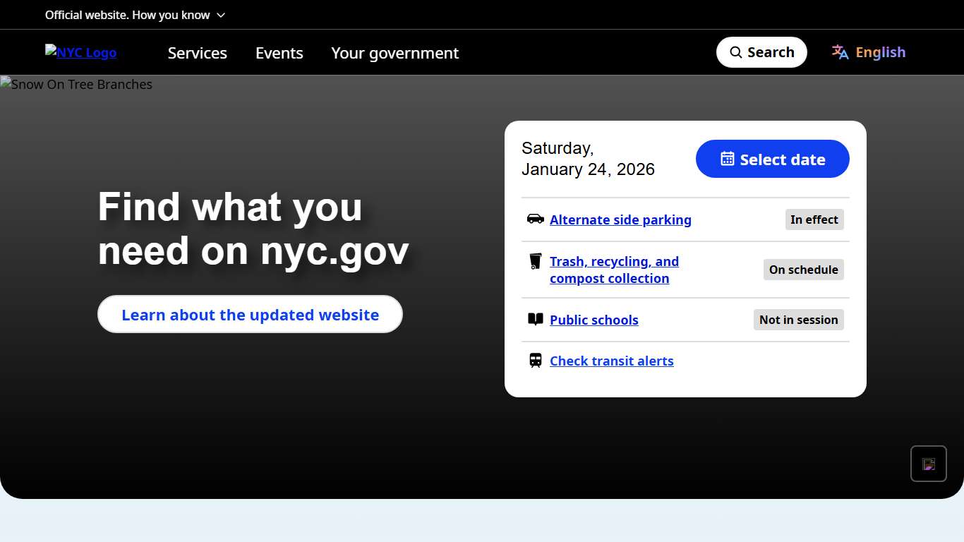 Official Website of New York City Government - nyc.gov